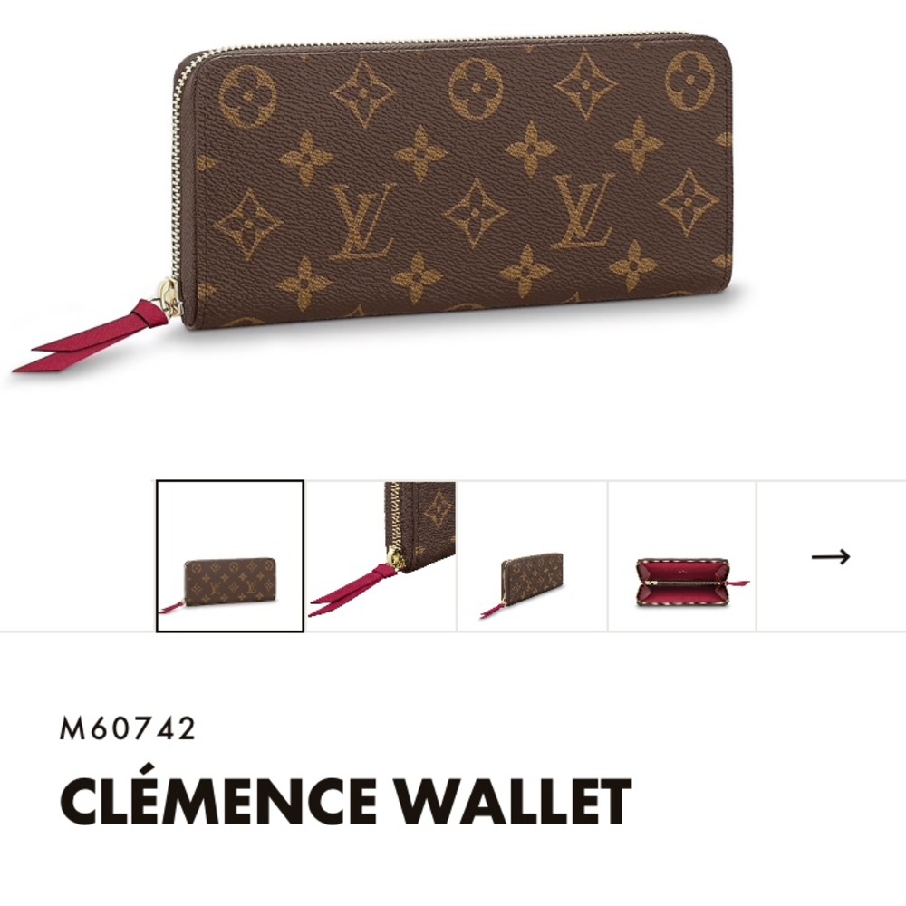 Louis Vuitton Clemence Wallet